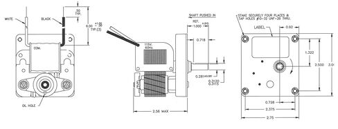 مولون HGM-4007-1M (7 دورة في الدقيقة، عزم دوران 27 بوصة-رطل، 115 فولت، 60 هرتز محرك تروس ذو قطب مظلل) in Kuwait