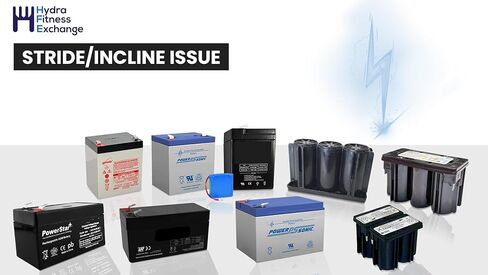 بطارية Hydra Fitness Exchange SLA القابلة لإعادة الشحن - بطارية 6 فولت، قوة طويلة الأمد في معدات التمرين - بطارية احتياطية ذات دورة عميقة للدراجة المستقيمة - تعمل مع Life Fitness، Cybex P/N 0017-00003-0685 in Kuwait