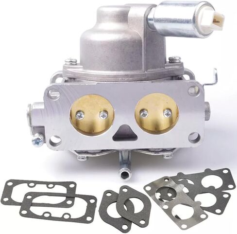 طقم مكربن ​​791230 متوافق مع محرك بريجز آند ستراتون 20-25HP V-Twin، يستبدل 407777/405777/406777/499804 وجون ديري MIA10632 LA120-LA150، مع فلتر الهواء/الزيت/الوقود وحشوات in Kuwait