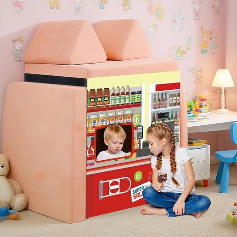 4 PCS Play Panel for Kids Couch Foam Sofa ، لوحة أساليب Modular Play Modular للأطفال (Play Couch غير مدرجة) in Kuwait