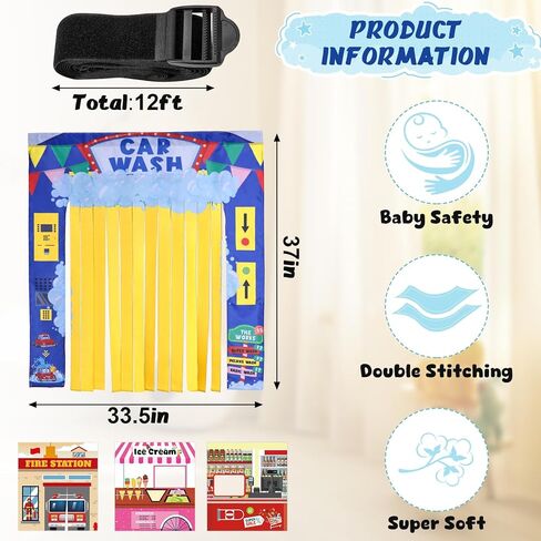 4 PCS Play Panel for Kids Couch Foam Sofa ، لوحة أساليب Modular Play Modular للأطفال (Play Couch غير مدرجة) in Kuwait