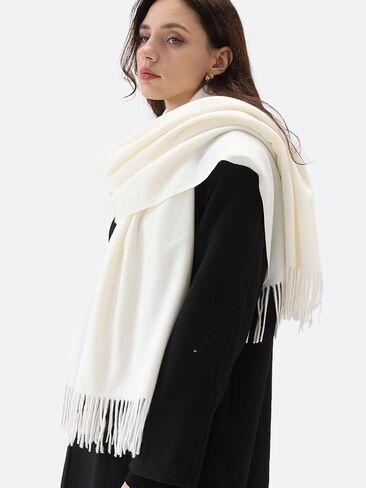 Warm Pashmina Scarf Large Soft Fashionable Shawls and Wraps for Women in Saudi Arabia