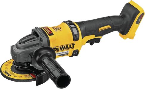 DEWALT DCG418BR 60V MAX ليثيوم أيون بدون فرشاة 4-1/2 بوصة إلى 6 بوصة. مطحنة لاسلكية مع فرامل ارتدادية (أداة فقط) (متجددة) in Saudi Arabia
