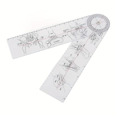 Plastic Goniometer Angle Ruler Rule Joint Orthopedics Tool Instruments Medical Spinal Angle Ruler Angle Finder Measuring Tool in Saudi Arabia