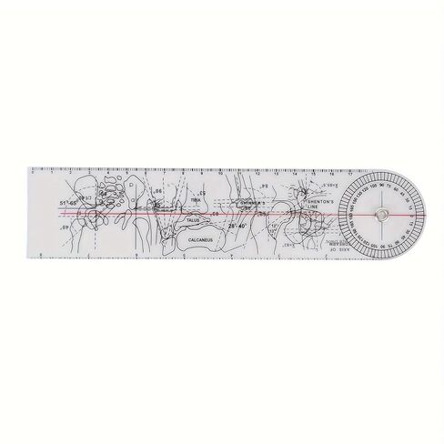 Plastic Goniometer Angle Ruler Rule Joint Orthopedics Tool Instruments Medical Spinal Angle Ruler Angle Finder Measuring Tool in Saudi Arabia