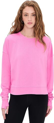 Sweaty Betty Women's After Class Crop Sweatshirt in Saudi Arabia