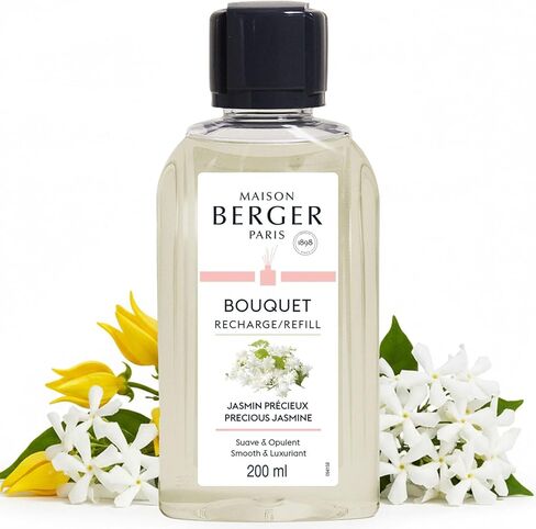 ميسون بيرجر - عبوة إعادة تعبئة معطر القصب بالياسمين الثمين 200 مل / 6.76 أونصة سائلة in Kuwait