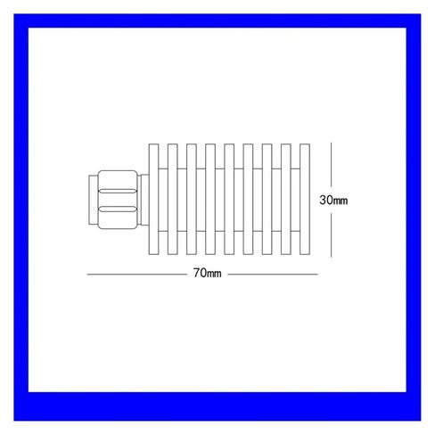 25W SMA Male coaxial Terminal Dummy Load 3GHz/4GHz/6GHz 50Ω(3GHZ) in Saudi Arabia