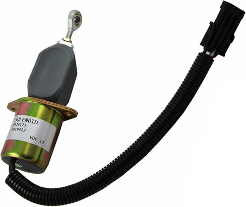 12V 3919422 3927152 3934171 الوقود اغلاق الملف اللولبي يناسب لبوبكات انزلاقية التوجيه T190 S185 S175 S160 S150 7753 773 763 753 751 in Saudi Arabia