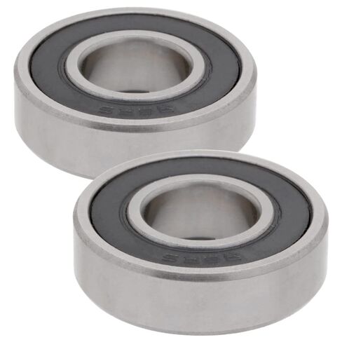 [2-Pack] R8-2RS - Deep Groove Radial Ball Bearing 0.5 in x 1.125 in x 0.3125 in (ID x OD x W) | 12.7 mm x 28.575 mm x 7.938 mm (ID x OD x W) with Double Rubber Seal in Saudi Arabia