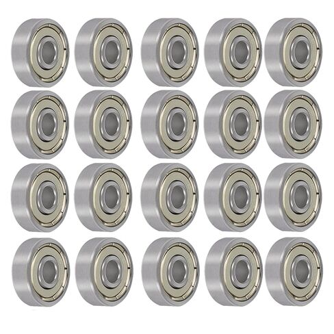 20 Pack 625ZZ Double Shield Ball Bearing 5mm x 16mm x 5mm 625-2Z Miniature Deep Groove Ball Bearings Cost-Effective & Stable Performance in Saudi Arabia