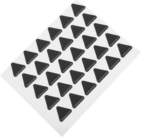 Cabilock 30PCS Heat Lamp Caution Hot Sticker Color Changing Temperature Sensitive Warning Labels for Hot Surfaces Safety Decals for Food Warming Lamps and Water Bottles in Saudi Arabia
