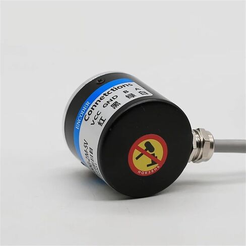 التشفير الروتاري التزايدي الكهروضوئي 50/100/200/360/400/500/600PPR AB 2 المرحلة DC8-24V NPN PNP التشفير البصري (500PPR، AB 2 المرحلة NPN) in Kuwait