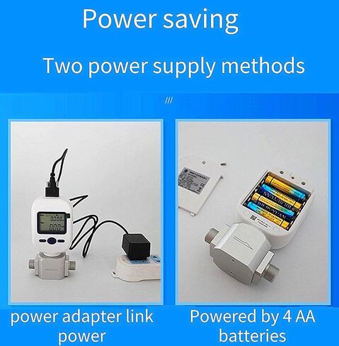 Portable Digital Gas Flow Meter - Thermal Mass Flow Tester for Air, Oxygen, Nitrogen, CO2, 0-20L/min, RS485 Modbus, Battery Powered (MF5706 (0-20L/min) in Saudi Arabia