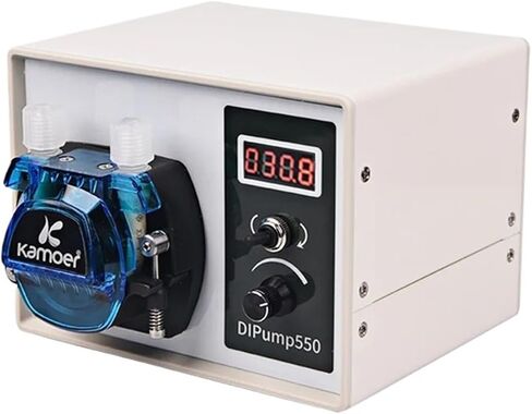 DIP مضخة تمعجية ذكية عالية التدفق ST 24V مع إيقاف تشغيل الذاكرة مع أنبوب سيليكون (الاتحاد الأوروبي، DIPump550-B403) in Kuwait