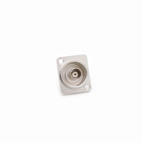 10Pcs/lot BNC Chassis Panel Mount BNC Female Jack Socket Soldering RF Coaxial Wire Connector Black Color(Black) in Saudi Arabia