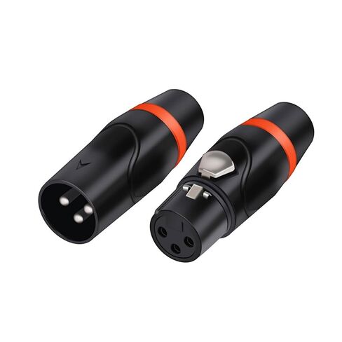 1Pcs Black XLR 3 Pin Male and Female Connector Adapter for Signal Light Audio Lighting(D1031-Yellow) in Saudi Arabia