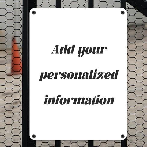 2 Pcs Metal Signs for Outside White Blank Metal Sign 10 x 7 Inches Blank Aluminum Sign Rust Free Aluminum Weather-Resistant Easy Mounting for Indoor Outdoor Use in Saudi Arabia
