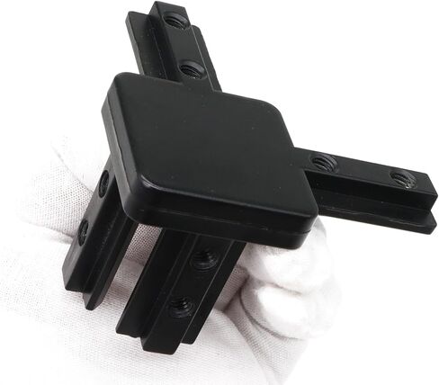 8Pcs 10, 25 Series Aluminum Extrusion Profile Tri Bracket 3-Way End Cap Corner Right Angle 1" x 1" 1 Inch Connector with Screws for 1010 2525 Extruded Aluminium Esquina Profil in Saudi Arabia