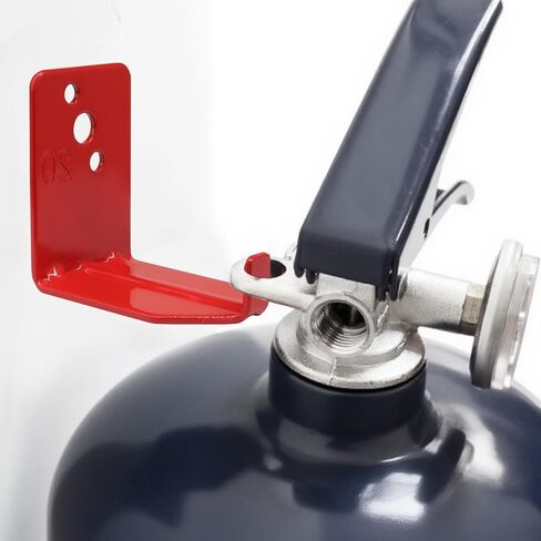 20 Lbs Universal Transverse Hole Design Fire Extinguisher Bracket, Fire Extinguisher Mounts Holder Easy to Install, Suitable for Workshop Garage or Home Use/DIY Enthusiasts（2 Pack） in Saudi Arabia