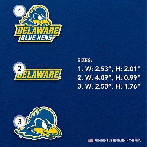 Desert Cactus University of Delaware Acrylic Magnet 3 Pack UD Fightin Blue Hens Decorative Design Officially Licensed (Magnet Set A) in Saudi Arabia