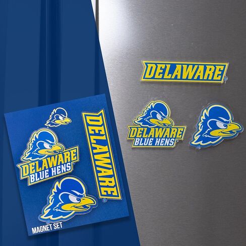 Desert Cactus University of Delaware Acrylic Magnet 3 Pack UD Fightin Blue Hens Decorative Design Officially Licensed (Magnet Set A) in Saudi Arabia