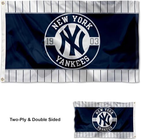 WinCraft NY Yankees Double Sided Embroidered Flag in Kuwait