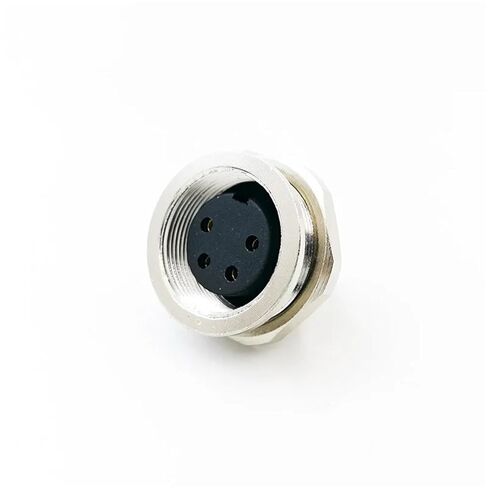 Sensor Connector M16 Flange Socket Male&Female Panel Back Mount 2 3 4 5 6 7 8Pin 1Pcs(Male Insert,3P) in Saudi Arabia