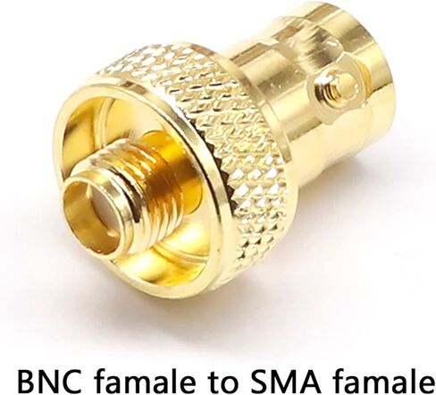 B N C Female to S M A Female Disc is Suitable for Walkie-Talkie Antenna Adapter 1Pcs in Saudi Arabia