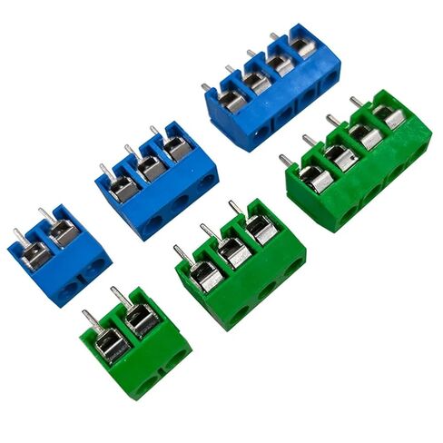 100 قطعة KF301 2/3/4Pin سلك قابل للربط محطة كتلة الملعب 5.0 مللي متر مستقيم PCB جبل موصل (3P الأخضر 100 قطعة) in Saudi Arabia