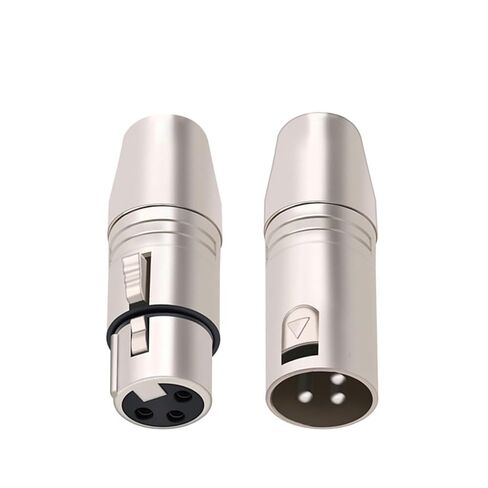 5Sets 3Pins XLR Female Jack to 3.5mm 1/8" TRS Mini Female Stereo Microphone Audio Adapter Converter Connector(10xD1032M) in Saudi Arabia