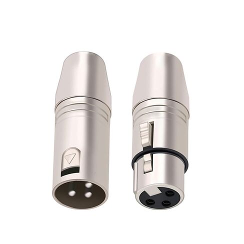 5Sets 3Pins XLR Female Jack to 3.5mm 1/8" TRS Mini Female Stereo Microphone Audio Adapter Converter Connector(10xD1032M) in Saudi Arabia