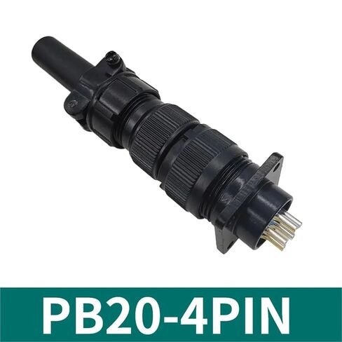 PB20 Connector Welding Wiring Connector 2/3/4/5/7PIN 1Pcs(4pin) in Saudi Arabia
