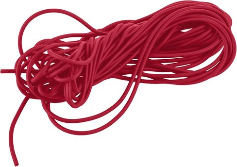 Natural Latex Rubber Tubing Tube ID 1/16 inch, 1/8 inch OD, 33 ft Length for Slingshot Catapult Sporting Elastic Band Hose (Red) in Saudi Arabia