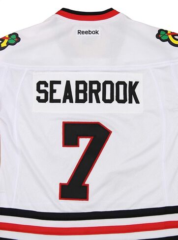 قميص NHL Chicago Blackhawks للسيدات باللون الأبيض NHL Premier in Saudi Arabia