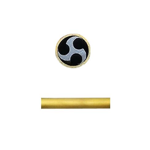 6mm Mosaic Pin for Knife,Decorative Brass Heavy Duty Knife Handle Pins for Fixed Knives Blanks Scales, Handmade Pocket Knife Grips Pins (Skull) in Saudi Arabia