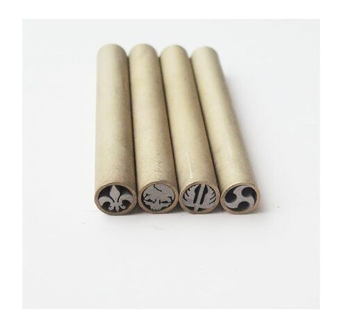 6mm Mosaic Pin for Knife,Decorative Brass Heavy Duty Knife Handle Pins for Fixed Knives Blanks Scales, Handmade Pocket Knife Grips Pins (Skull) in Saudi Arabia