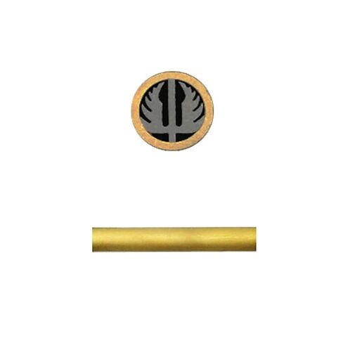 6mm Mosaic Pin for Knife,Decorative Brass Heavy Duty Knife Handle Pins for Fixed Knives Blanks Scales, Handmade Pocket Knife Grips Pins (Skull) in Saudi Arabia