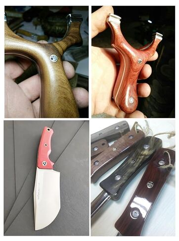 6mm Mosaic Pin for Knife,Decorative Brass Heavy Duty Knife Handle Pins for Fixed Knives Blanks Scales, Handmade Pocket Knife Grips Pins (Skull) in Saudi Arabia