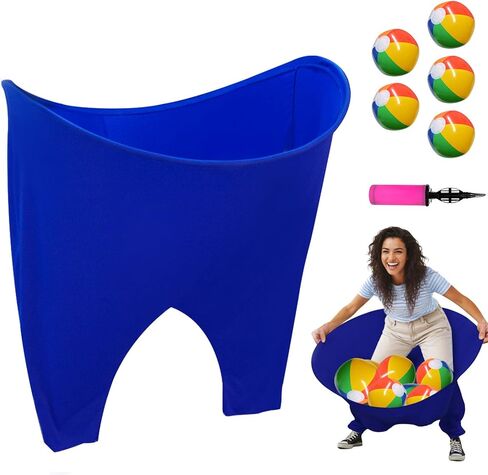 مجموعة ألعاب Granny Pants Yard، لعبة Granny Pants Party في الهواء الطلق مع كرات نطاطة ومضخة، ألعاب الرمي في الهواء الطلق للبالغين، مجموعة ألعاب لم شمل العائلة في الفناء الخلفي in Saudi Arabia