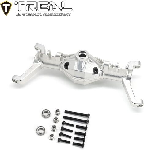 TREAL UTB18 Capra مبيت المحور الأمامي، ألومنيوم 7075 بآلة CNC مع محاور C ترقيات تصميم قطعة واحدة (أسود) in Kuwait