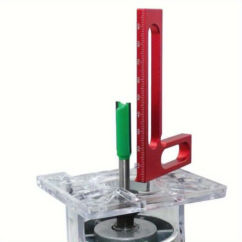 Woodworking 90° Precision Square – Aluminum Alloy Right Angle Ruler for Edge Marking & Carpentry (L) in Saudi Arabia