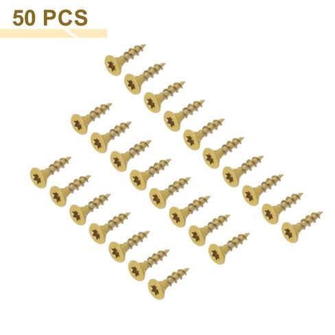 HARFINGTON 50pcs Deck Screws #8 x 3/4" Torx Exterior Wood Screws Rust Resistant Epoxy Coating Outdoor Decking Screw with T25 Star Drive Bit, Screws for Decks Fences Machinery Ship in Saudi Arabia
