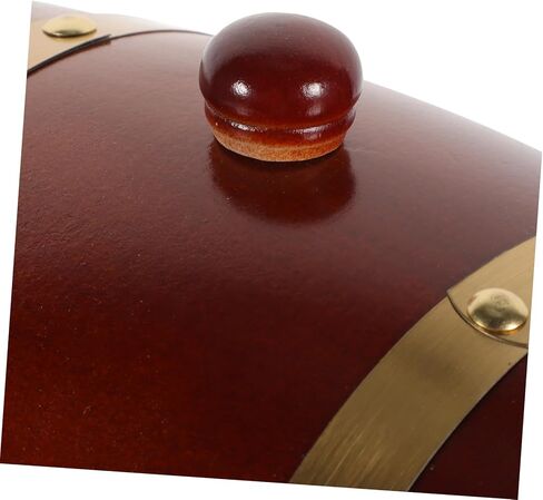1Set Wooden Wine Barrel Dispenser Decorative Barrels for Bars Wineries Exhibitions Stylish Drink Dispenser with Faucet Stable Wood Stand for Wine Beer Whiskey in Saudi Arabia