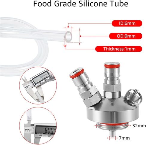 رمح برميل صغير، موزع صنبور صغير مع خرطوم سيليكون 30 سم، رمح بيرة مثالي لتجمع النزهات في الحفلات in Kuwait