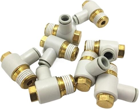 1 قطعة KQ2V16 KQ2V06 KQ2V08 KQ2V10 KQ2V12 KQ2V04-M5A KQ2V04-M5 01AS 02AS 03AS 04AS ذكر الكوع موصل (KQ2V04-M5A) in Kuwait