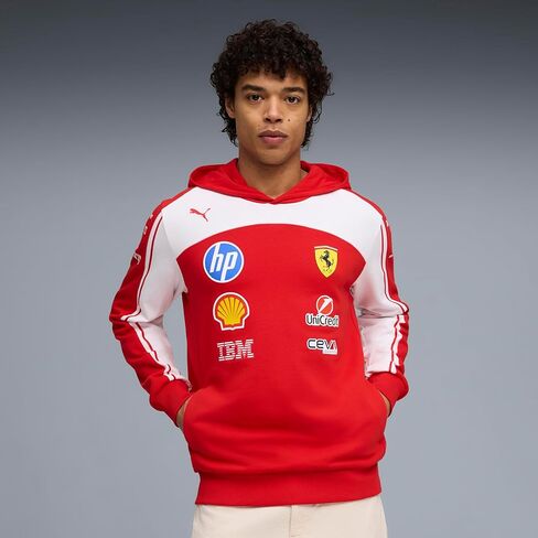 PUMA Scuderia Ferrari F1 2026 Men's Team Hoodie - Red in Saudi Arabia