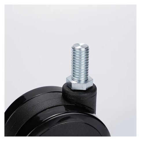 5 Pieces/lot 3 inch Screw Nylon Furniture Wheel/Screw Size M6/M8/M10 Swivel Wheel/Furniture Wheel with Brake(6x15mm,Universal Wheel) in Saudi Arabia