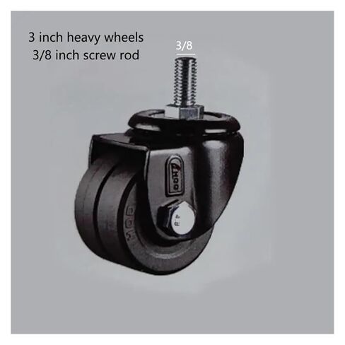 1 piece/3 inch Heavy Duty 3/8 inch Wheel/Workshop/Industrial/Machinery Wheel/Single Wheel Load 250KG in Saudi Arabia
