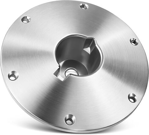 قاعدة قاعدة لمقعد القارب شديدة التحمل SP-68914، مصنوعة من سبائك الألومنيوم، تناسب مقابس دبوس مقاس 2 بوصة أو 2-3/8 بوصة، متوافقة مع حوامل Attwood & Swivl-Eze، مناسبة لمعظم قوارب الصيد (9 بوصة × 9 بوصة) in Kuwait